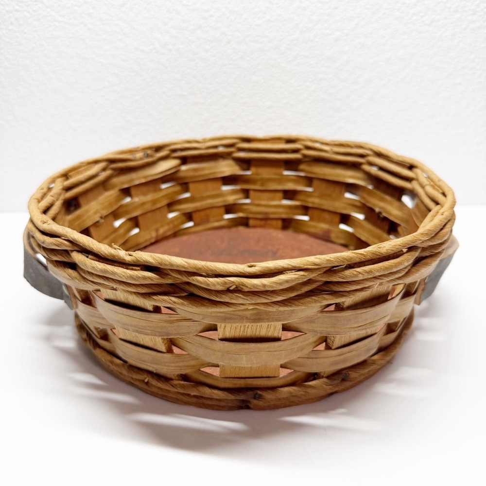 Vintage Pyrex Corning Wear Woven Casserole Basket